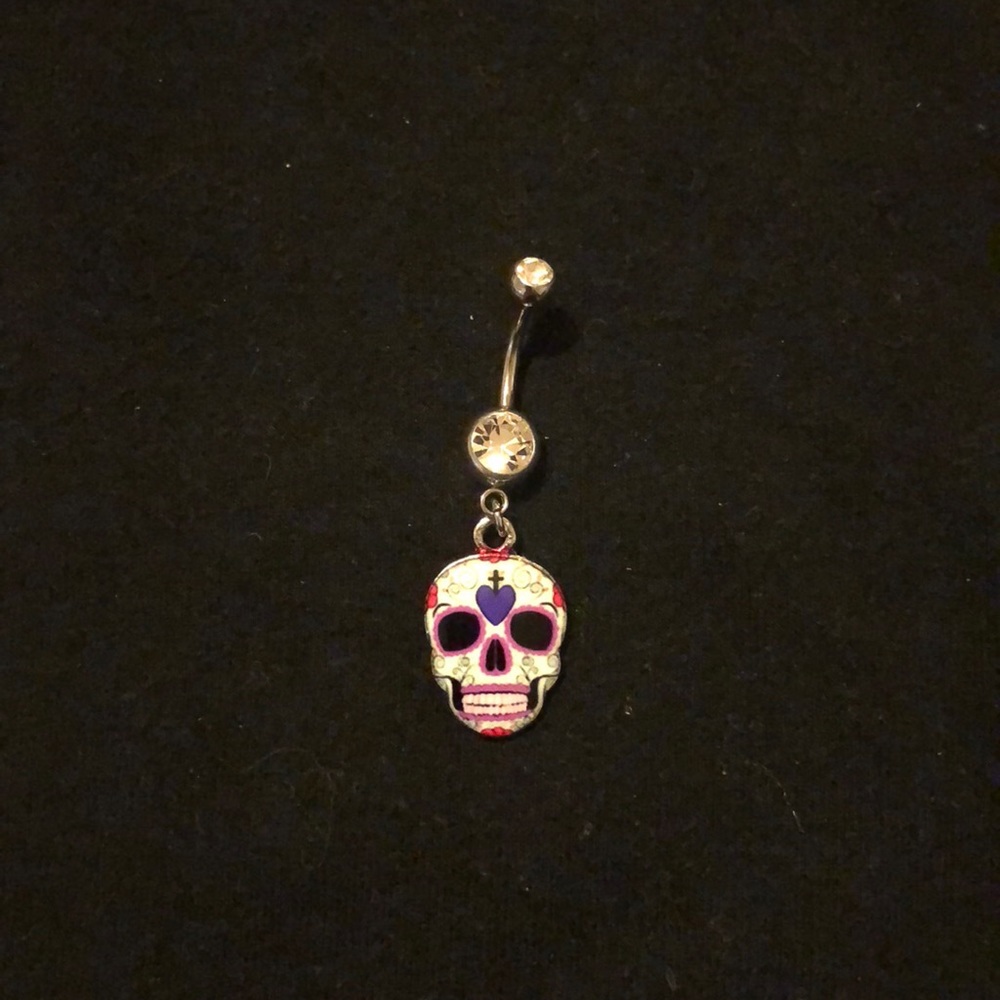 Skull Bellyring 💀